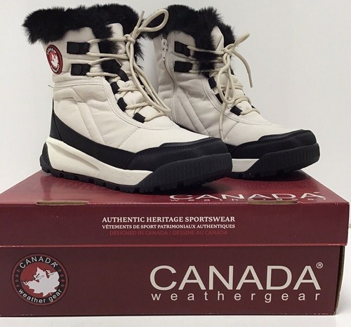 Canada Weather Gear Boots Madelyn Snow Boots In Taupe Womens Sz. 7 M