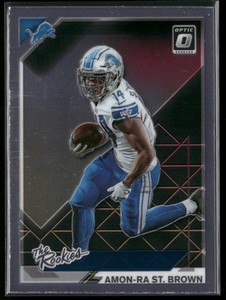 2021 Donruss Optic #TR-17 Amon-Ra St. Brown The Rookies
