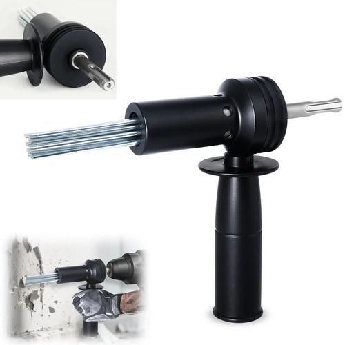Electric Hammer Needle Scaler Adapter SDS for Rust Removal and Drilling - Picture 2 of 10