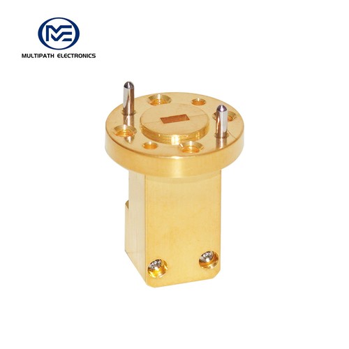 WR10, 1,0 Buchse, Orthogonaler Wellenleiter auf Koax Adapter, 73,8-112,0 GHz - Bild 2 von 4