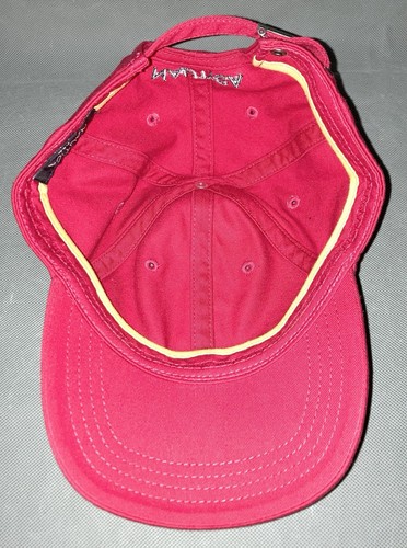Cappello da papà Nautica Classic Relaxed Fit berretto da ballo blu logo ricamato su rosso ottime condizioni - Foto 5 di 8