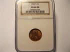 1944-S LINCOLN WHEAT CENT NGC-MS 66 RD OUTSTANDING EYE APPEAL!