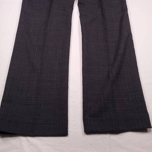 Perry Ellis Portfolio Herren Hose 36x34 Anthrazit Modern FIt Comfort Stretch Wolle - Bild 10 von 12