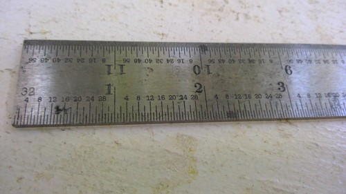 Vintage L S Starrett Co No. 4R- 12" No. 12 Protractor and Center Finder - Picture 14 of 23