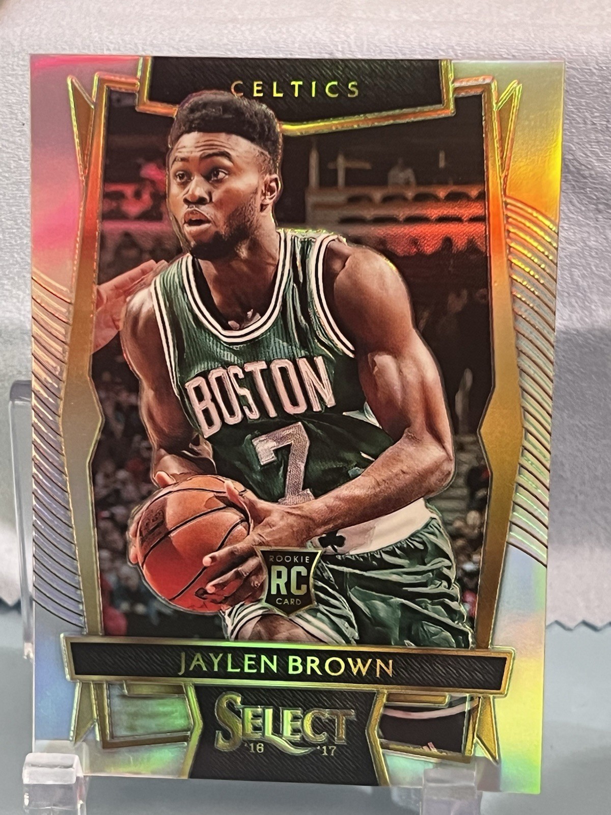 basketball 2016-17 Panini Select Prizm Silver RC Jaylen Brown #33 Boston Celtics