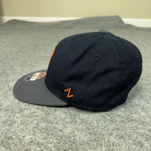 Clemson Tigers Hat Cap Fitted Mens 7 1/4 Black Gray NCAA College Football Zephyr - Picture 2 of 6