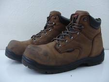 2240 Red Wing Men's 13 H Wide King Toe 6-Inch Waterproof Safety Toe Boots Brown