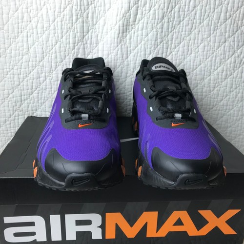 Nike Air Max DN8 Scarpe Uomo TG 12.5 Nero Viola Feroce FQ7860-009 - Foto 5 di 12
