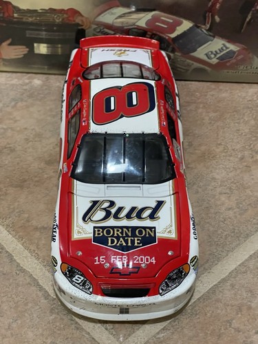 2004 Dale Earnhardt Jr Bud BOD 2/15 Daytona 500 Win Raced Version Action 1/24 - Photo 6/15