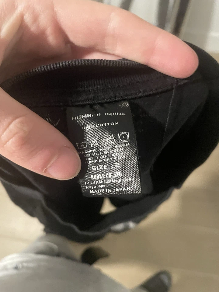 Black Number Nine Mickey T Shirt - Image 2 of 3