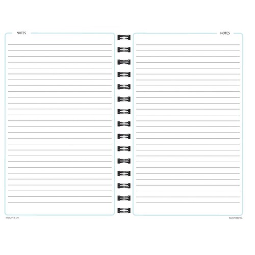 Kahootie Co. Weekly Planner 6" x 9" Navy Stripe (ITKWNS) - Picture 5 of 7