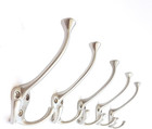 5 Pack Trileg Hook, Heavy Duty Big Triple Leg/Double Coat Hooks Base.