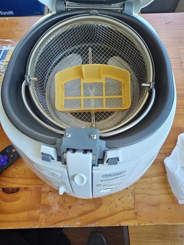 Delonghi Fritteuse Mod D-895u Rotofriteuse Drehkorb Made In Italy Funktioniert - Bild 17 von 17