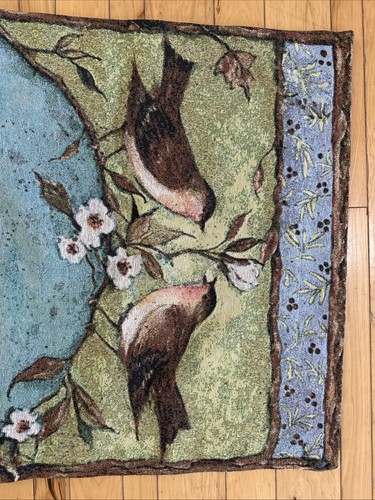 Tapiz colgante de pared de pájaros cantores de colección por Sue Winget casa de campo país francés - Imagen 4 de 6