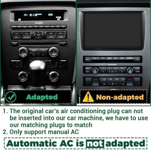 Radio de coche estéreo Carplay GPS navegación L 10,1" para Ford Mustang 2010-2014 Android 12 - Imagen 4 de 12