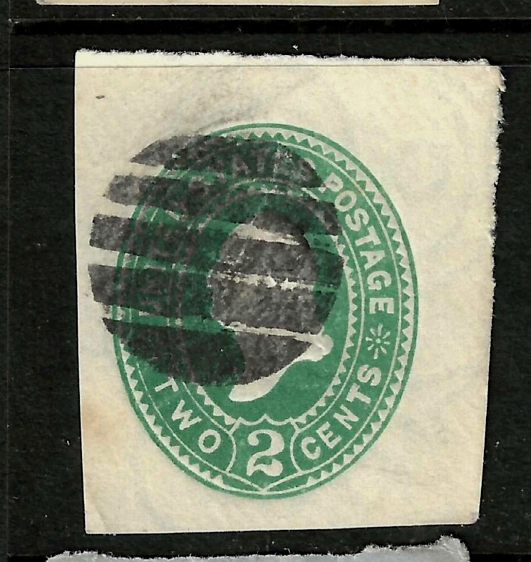 Fancy Cancels Grid CDS Target 2 Cent Washington Postal Corner US 83B31 - Image 2 of 4