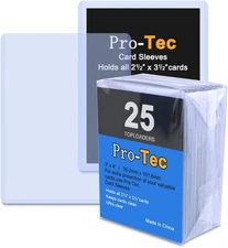 Pack of (25) Toploader Top Loaders Card Sleeve/Case for Sports/Trading - 3X4