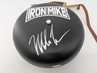 Mike Tyson Signed Bevin Bells Authentic Boxing Ring Bell AUTO JSA COA