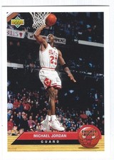 Michael Jordan 1992-93 Upper Deck McDonald's Card # P5