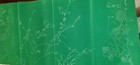 * Tri Chem 7965 Oriental Garden Green Velveteen Ready to Paint Picture 18x42"