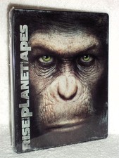 Rise of the Planet of the Apes (Blu-ray, MetalPak, 2013) James Franco action 