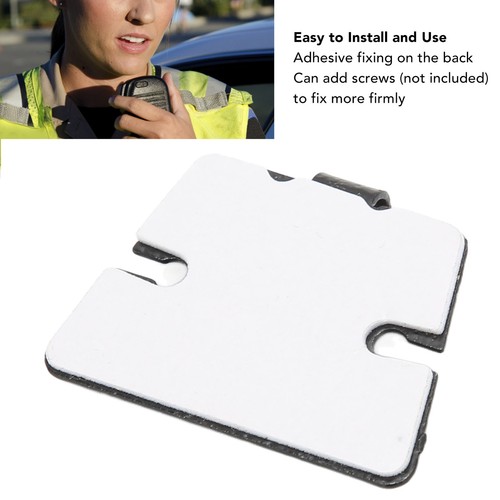 Radio Mic Bracket Metal Car Radio Mic Holder Clip For Ic 2720H Ic 2820H BUU - Zdjęcie 5 z 12