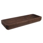  Wooden Decorative Tray - 12.5x4.64'' Wood Platter For Organizing Cosmetics -