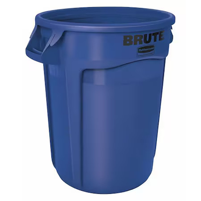 #ad #ad Rubbermaid Commercial Fg263200blue Brute 32 Gal Round Heavy Duty Plastic Can $40.97