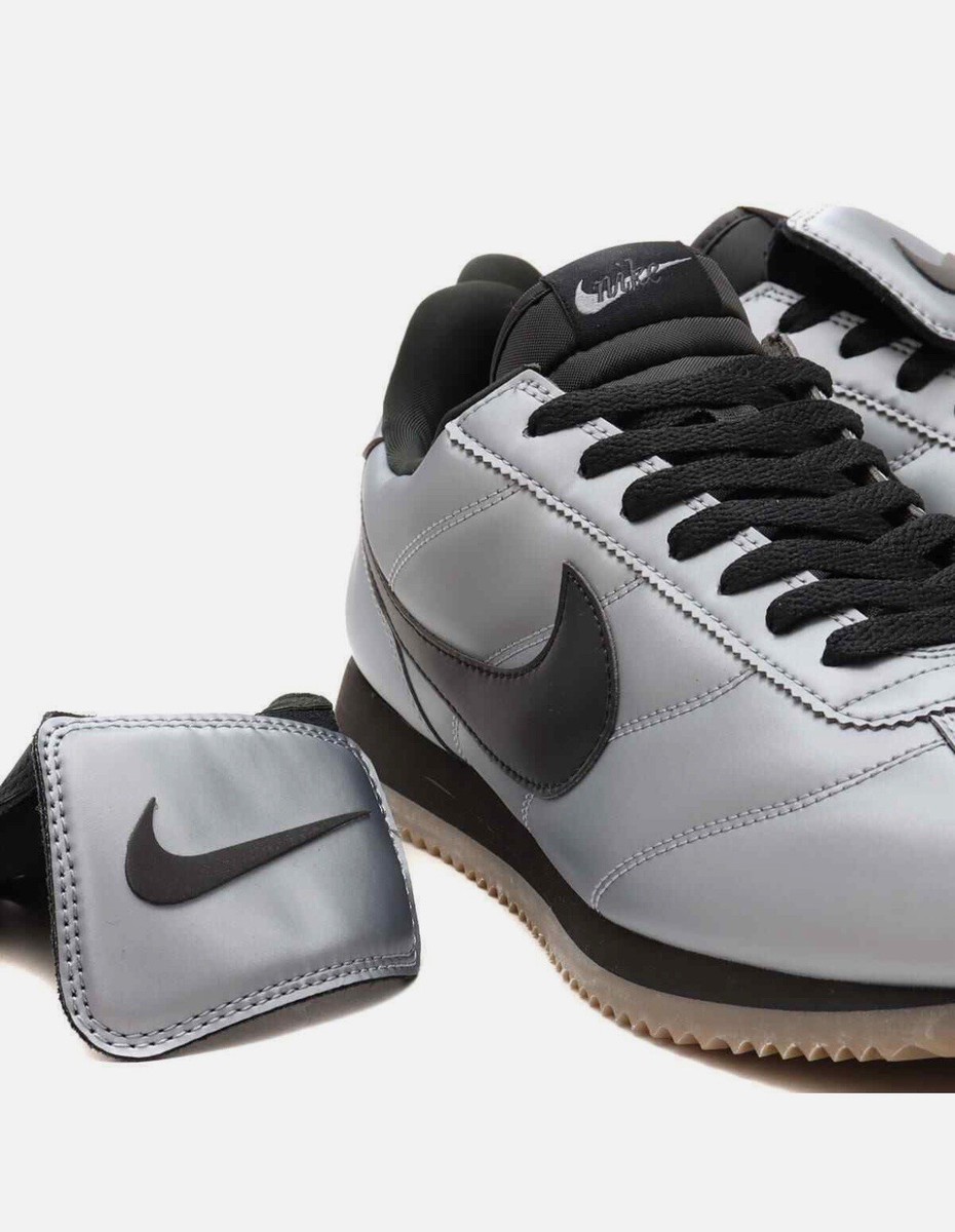 Nike Cortez SE Tiempo Pack Metallic Cool Grey Size M 10/W 12