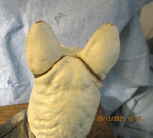 Cast Iron German Shepherd Dog Doorstop 1920s - Picture 10 of 15