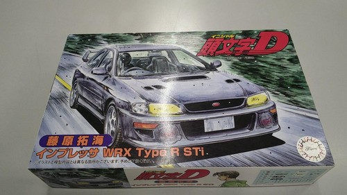 Fujimi 1/24 Initial D NO.18 Impreza WRX TYPE R STI Fujiwara Takumi