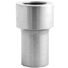 QA11844-126 Chassis Tube Ends Adapter, Steel, 1-1/8 in, 5/8-18 RH
