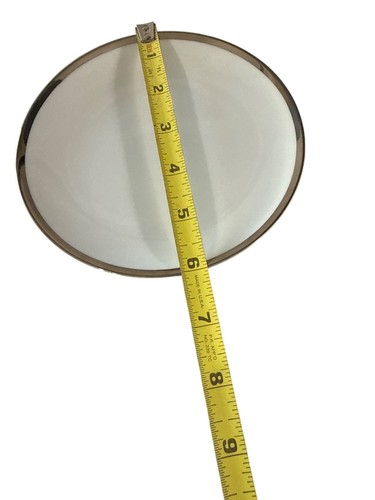 Sango Fine China Pallas Gedeck 7 Teile Weiß & Silberrand Elegantes Design - Bild 10 von 10