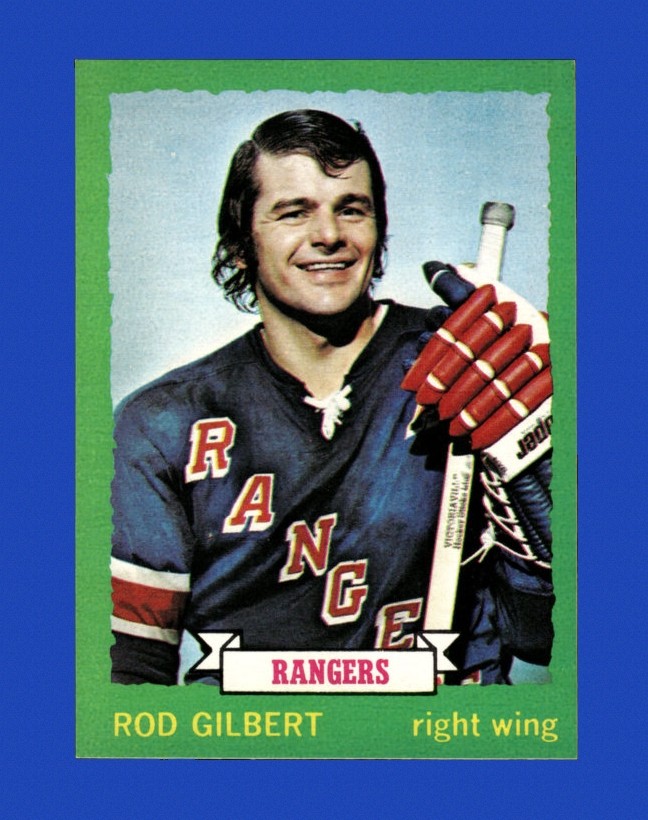 1973-74 O-Pee-Chee Set-Break #156 Rod Gilbert NM-MT OR BETTER *GMCARDS*