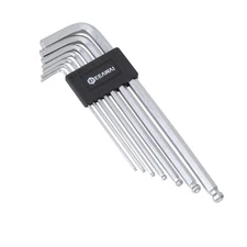 DeeAWai Hex Wrench Set, 7 Pieces, for Beginners, Ball Head Long Arm Hex Wrench S