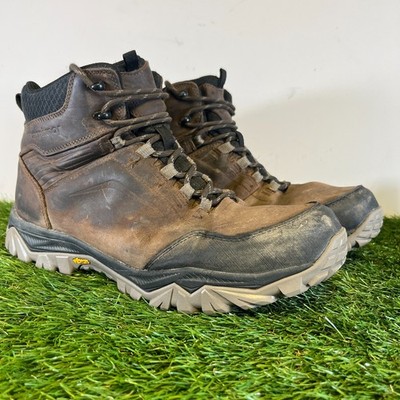 Karrimor Stiefel Größe 10 Herren Braun Leder Cascade Mid WTS Wandern Wanderschuhe