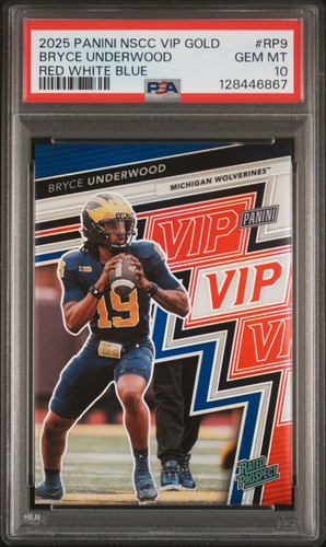 2025 RED WHITE BLUE #RP9 BRYCE UNDERWOOD 22/25 PSA 10