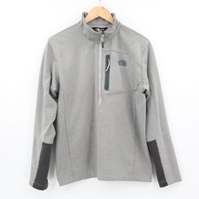 The North Face Men's Canyonlands 1/2 Zip Grey Pullover Sz L