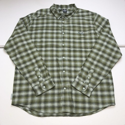 Under Armour Tradesman Flex Flannel Mens 3XL Green Plaid Hiking Outdoors NEW