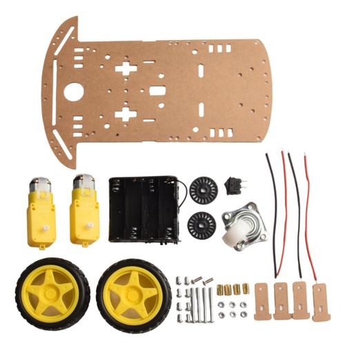 2WD Smart Robot Car Chassis Kit with For Speed Encoder for Arduino Motors - Picture 1 of 12