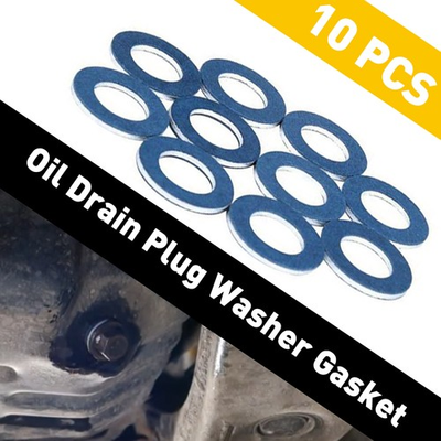 #ad 10PCS FIT For TOYOTA amp;SCION amp;LEXUS OIL PLUG DRAIN WASHER GASKETS 90430 12031 $10.44