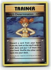 Misty's Determination 80/108 Pokemon XY - Evolutions Reverse Holo