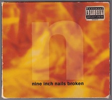 Nine Inch Nails Halo 05 Broken CD 1992 1st Edition Digipak No Patent Info