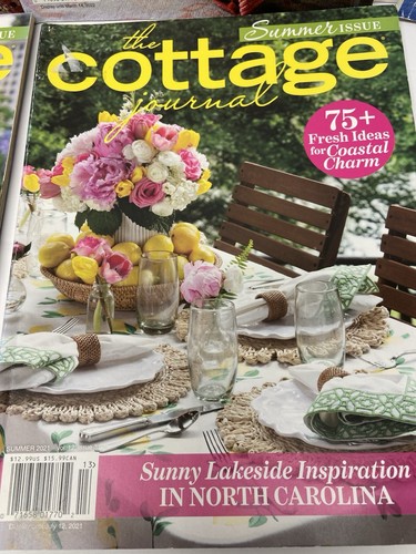 The Cottage Journal Magazine  2020 2021 2022 Lot of 6 - Picture 6 of 7