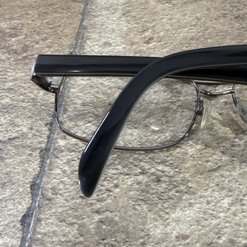 Kirkland Signature Eyeglasses Frame Only 145 Twin Falls Gunmetal 59-15-140-40mm - Picture 5 of 13