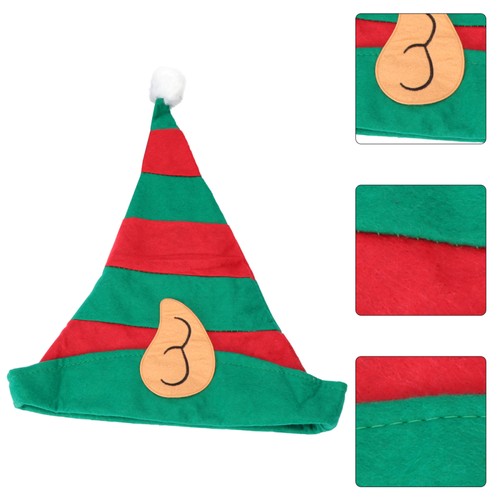 1pc Adorable Christmas Hat Xmas Cosplay Hat Party Headdress Supply (Green) Hat - Picture 6 of 12