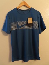 Nike Miler Flash Men's DRI-FIT UV Short Sleeve Running Top Sz Small