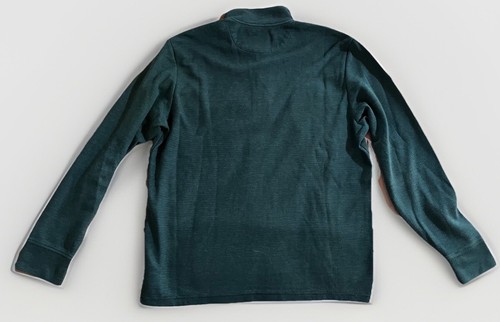 Vineyard Vines Mens Large Pullover 1/4 Zip Long Sleeve Sweater Whale Logo Green - Imagen 2 de 7