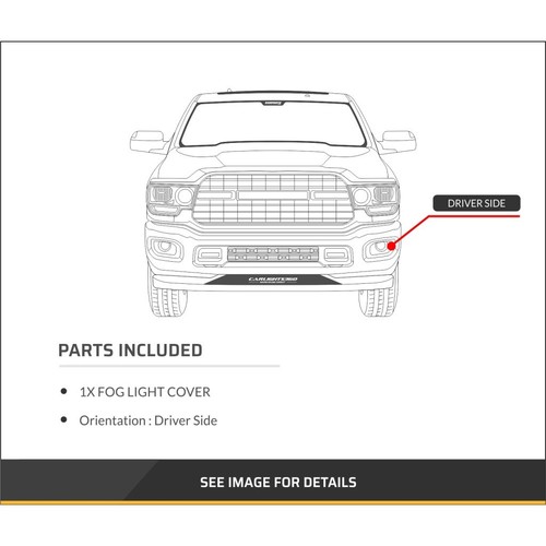 For Chevy Trax 2015 2016 Fog Light Cover Driver Side | Front | Bumper Insert - Picture 4 of 7