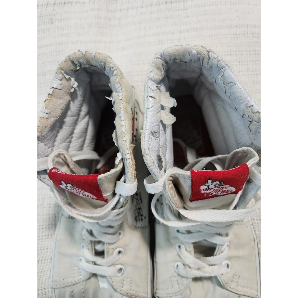 Zapatillas altas Vans x Peanuts Sk8-Hi Lucy & Schroeder para hombre 7/mujer 8,5 Foto 4 de 4